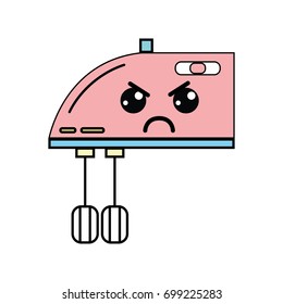 kawaii cute angry mixer technology