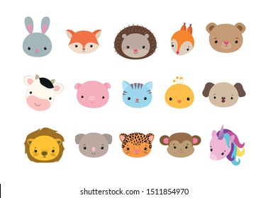 Cartoon Kawaii Animals Images Stock Photos Vectors Shutterstock