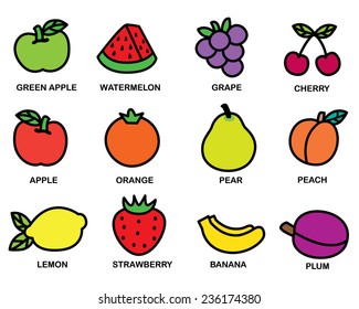 Kawaii Cute Fruits Collection