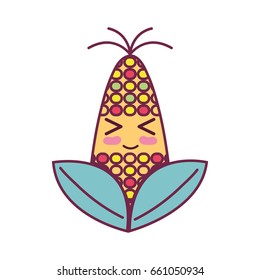 kawaii cute funny corn food