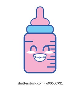 kawaii cute funny feeding bottle