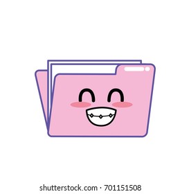 kawaii cute funny folder file