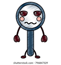 kawaii cute funny magnifying glass