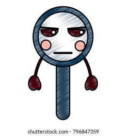 kawaii cute funny magnifying glass