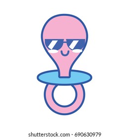 kawaii cute funny pacifier tool