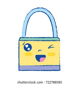 kawaii cute funny padlock security