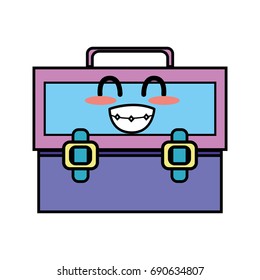 kawaii cute funny suitcase design