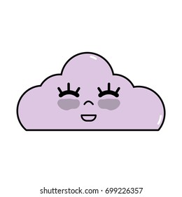 kawaii cute happy cloud weather