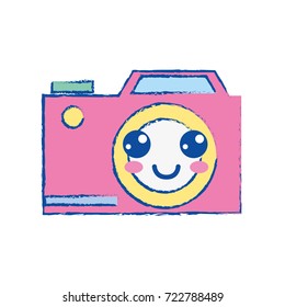 kawaii cute happy digital camera