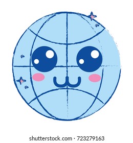 kawaii cute happy global connect