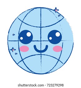 kawaii cute happy global connect