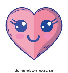 kawaii cute happy heart love