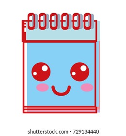 kawaii cute happy notebook tool