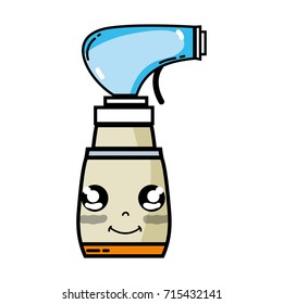 kawaii cute happy spray bottle