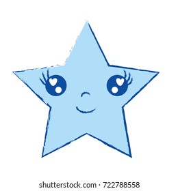 kawaii cute happy star sparkly