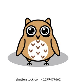 Kawaii cute owl