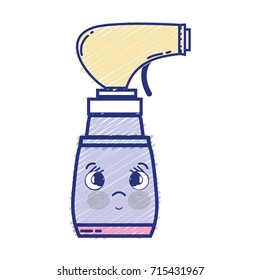 kawaii cute sad spray bottle
