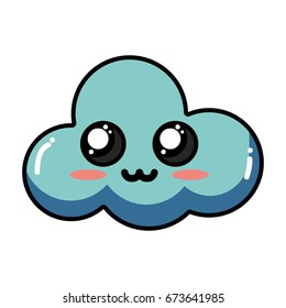 kawaii cute tender cloud weather