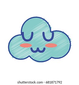 kawaii cute tender cloud weather