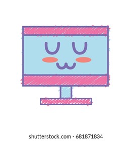 kawaii cute tender computer technology