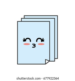 kawaii cute tender documents presentation