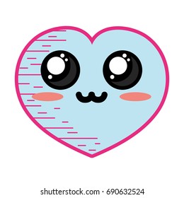kawaii cute tender heart love