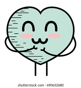 kawaii cute tender heart love