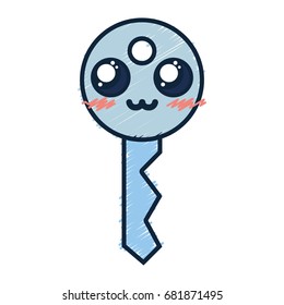 kawaii cute tender key security