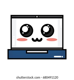 kawaii cute tender laptop technology