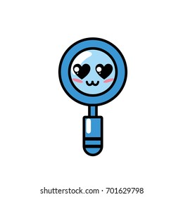 kawaii cute tender magnifying glass