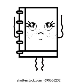 kawaii cute thinking notebook tool