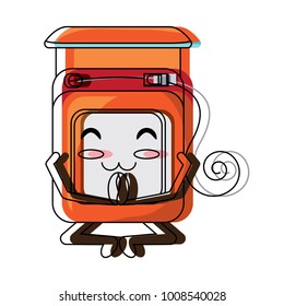 kawaii dental floss icon