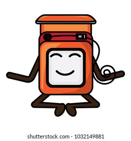 kawaii dental floss icon