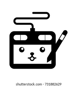 kawaii designer tablet pen digital cartoon