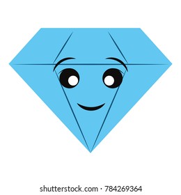 kawaii diamond icon
