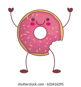 kawaii donut icon