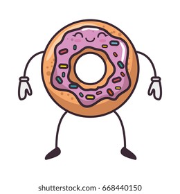 kawaii donut icon