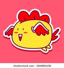 kawaii doodle cartoon monster designs for wallpaper, stickers, coloring books, pins, emblems, logos and more
