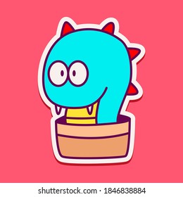 kawaii doodle cartoon monster designs for wallpaper, stickers, coloring books, pins, emblems, logos and more