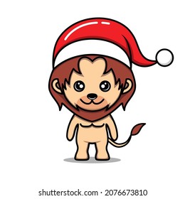 kawaii doodle cute lion christmas gift