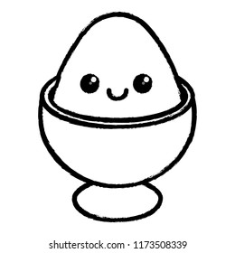 kawaii egg icon