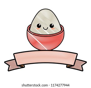 kawaii egg icon