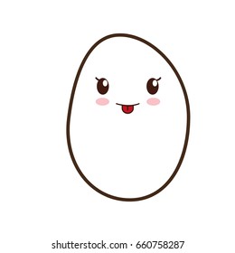 kawaii egg icon