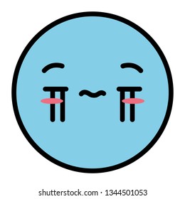 kawaii emoji cartoon face
