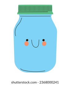 kawaiianischer leerer Gussvektor einzeln