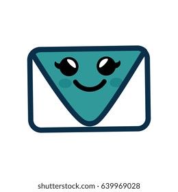 kawaii envelope icon