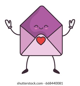 kawaii envelope icon