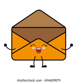 kawaii envelope icon