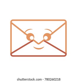 kawaii envelope icon