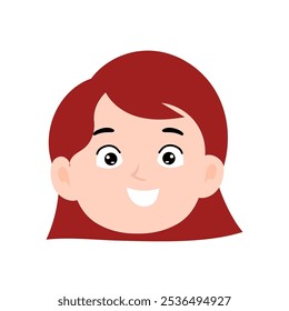 kawaii expression face girls. expressions such as smile